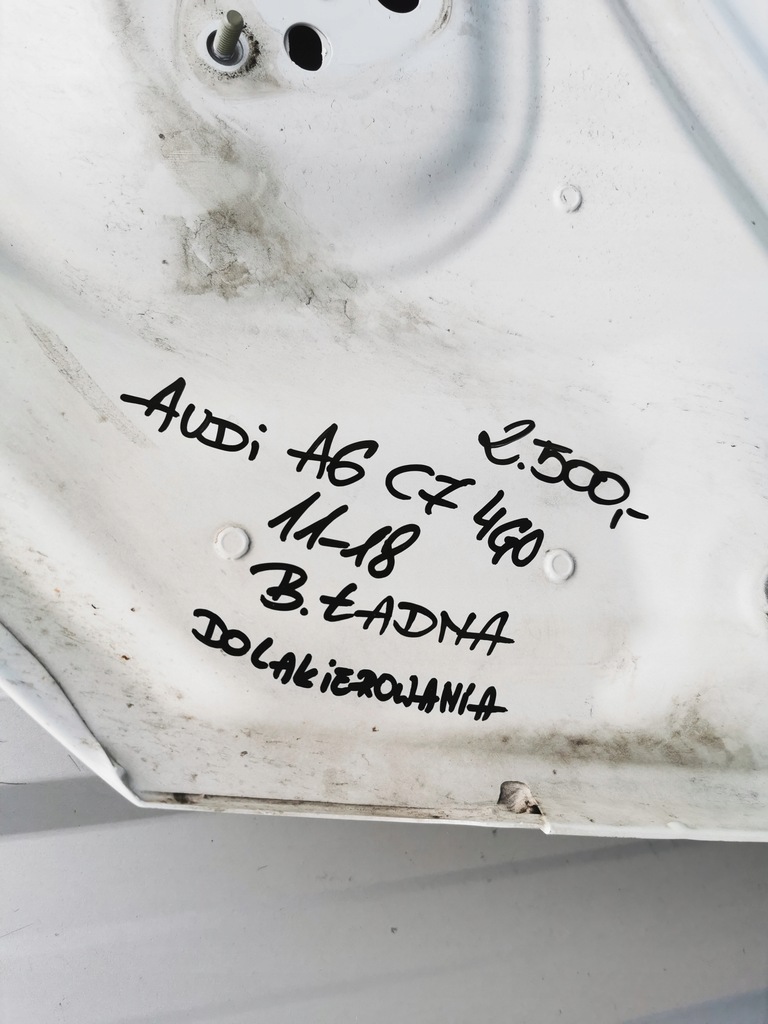 фото №14, Audi a6 c7 4g0 11-18 капот кришка двигуна b.ładna