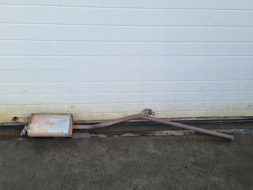 фото №1, Renault twingo ii 1.2 труба вихлопна гасник 8200386236