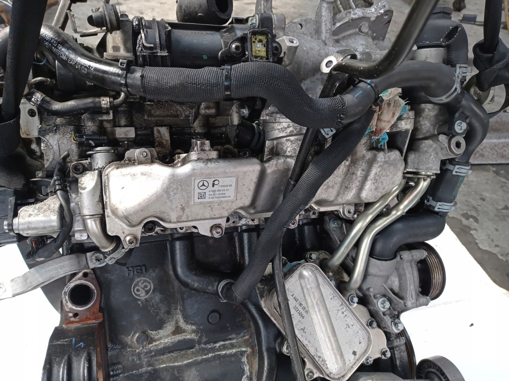 фото №7, Двигатель mercedes w169 w245 2.0 cdi 640941