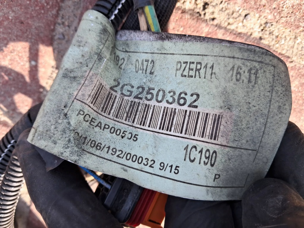 фото №6, Peugeot 508 i 2.0 гібрид джгут електропроводка відсік двигуна