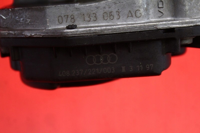 фото №7, Дроссельная заслонка 078133063ag audi a6 c5 2.4 v6 165 km 97-01