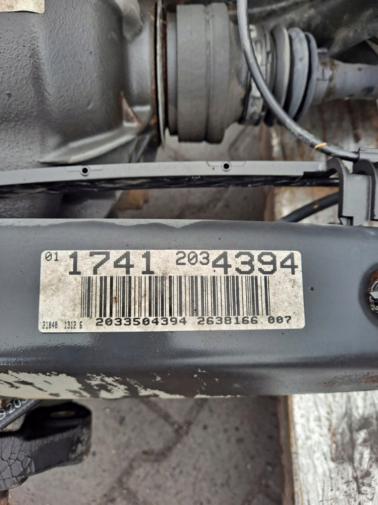 фото №7, Балка підвіска задня oś міст mercedes clc cl203 2.2d