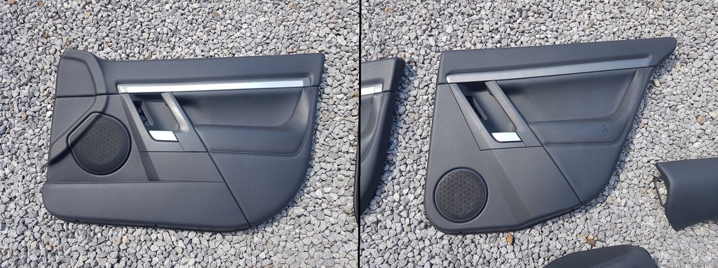 фото №14, Сиденья + обшивки полукожа чёрные / opel vectra c gts hb хэтчбек / комплект