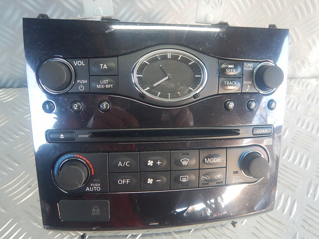 фото №1, Infiniti fx fx37 ii qx qx70 радіо панель кондиціонера