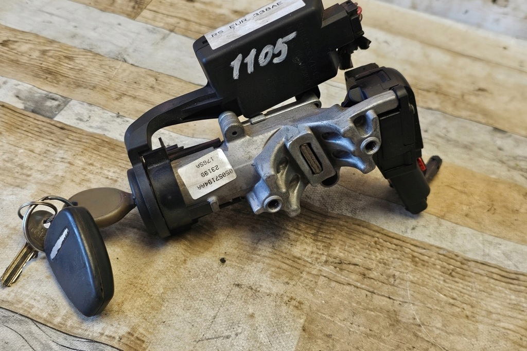 фото №8, Замок зажигания chrysler voyager iv rg, rs 05057194aa 2.8l дизель 110kw 2006