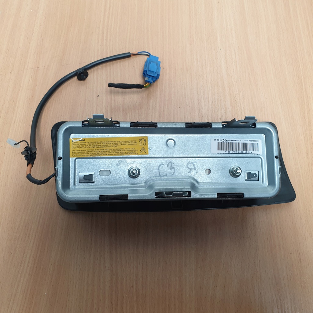 фото №9, Подушка подушка безпеки повітропровід пасажира citroen c2