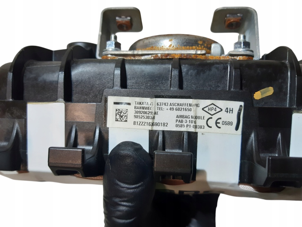 фото №3, Подушка пасажира подушка безпеки renault talisman 985253035r