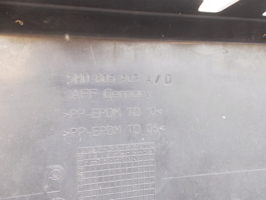 фото №7, Vw golf v plus cross 07-09 5m0805903a бампер перед передний cross golf