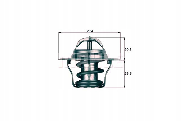 фото №2, Mahle термостат volvo 92c