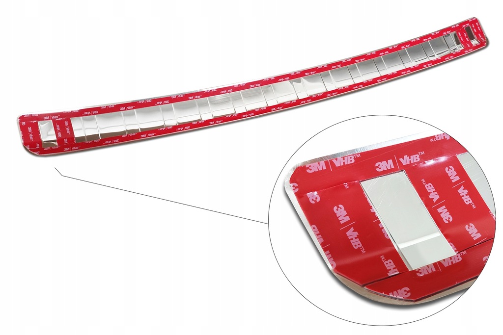 фото №9, Накладка na бампер задний mercedes gla 2 сталь