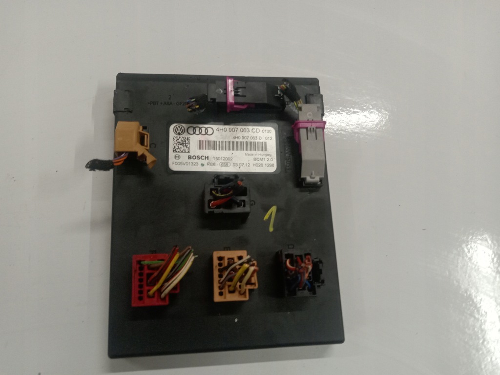 фото №1, Модуль блок управления бортовой сетью 4h0907063cd audi a8 d4 09-12