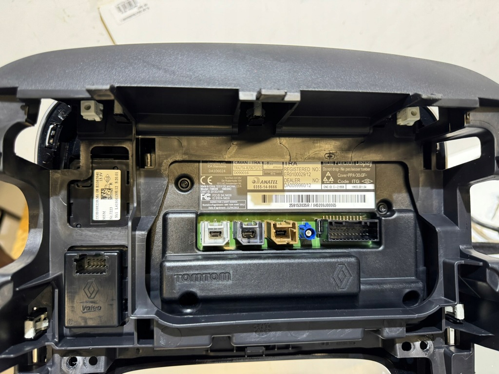 фото №6, Renault trafic iii навигация радио usb электропроводка модуль 259153035r 93460549