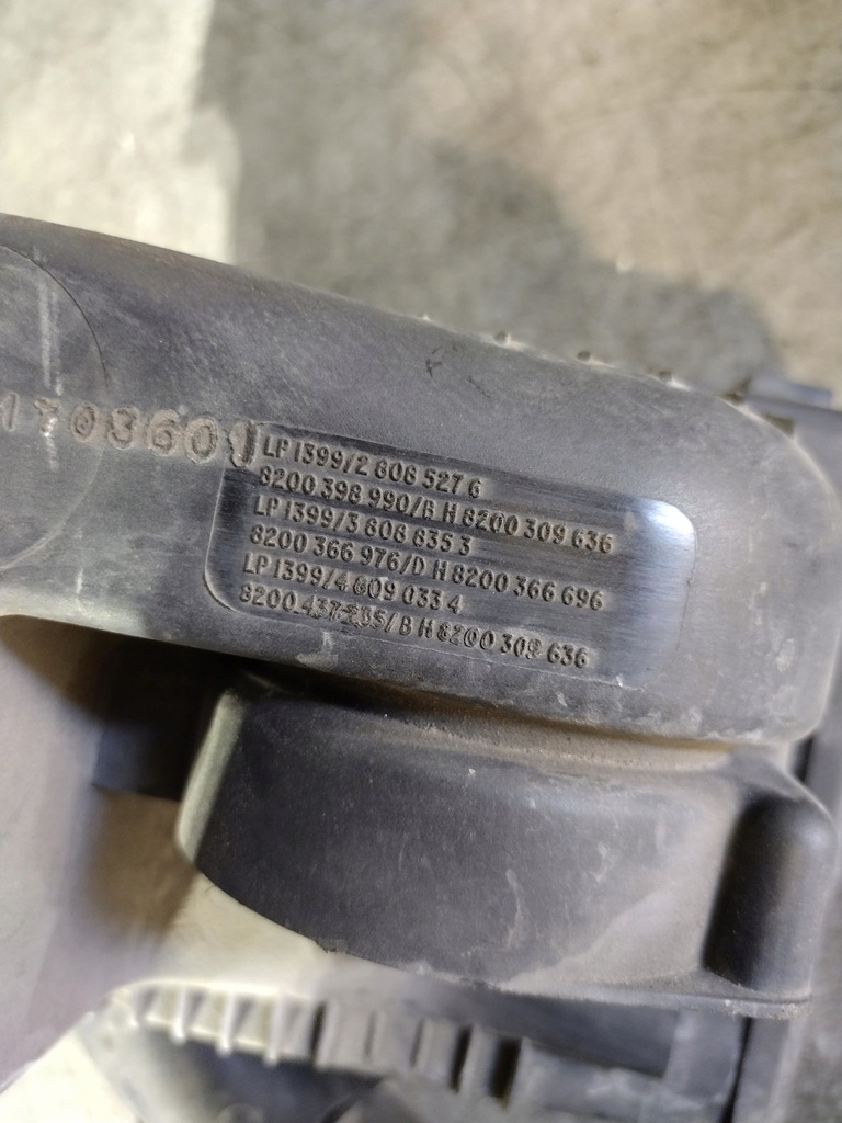 фото №6, Корпус фільтра повітря 8200398990 renault clio