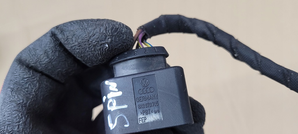 фото №10, A3 8v wtycza колодка 8k0973705 5 pin vw golf vii tiguan