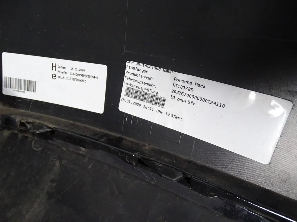 фото №10, Бампер задняя porsche taycan cross tourismo