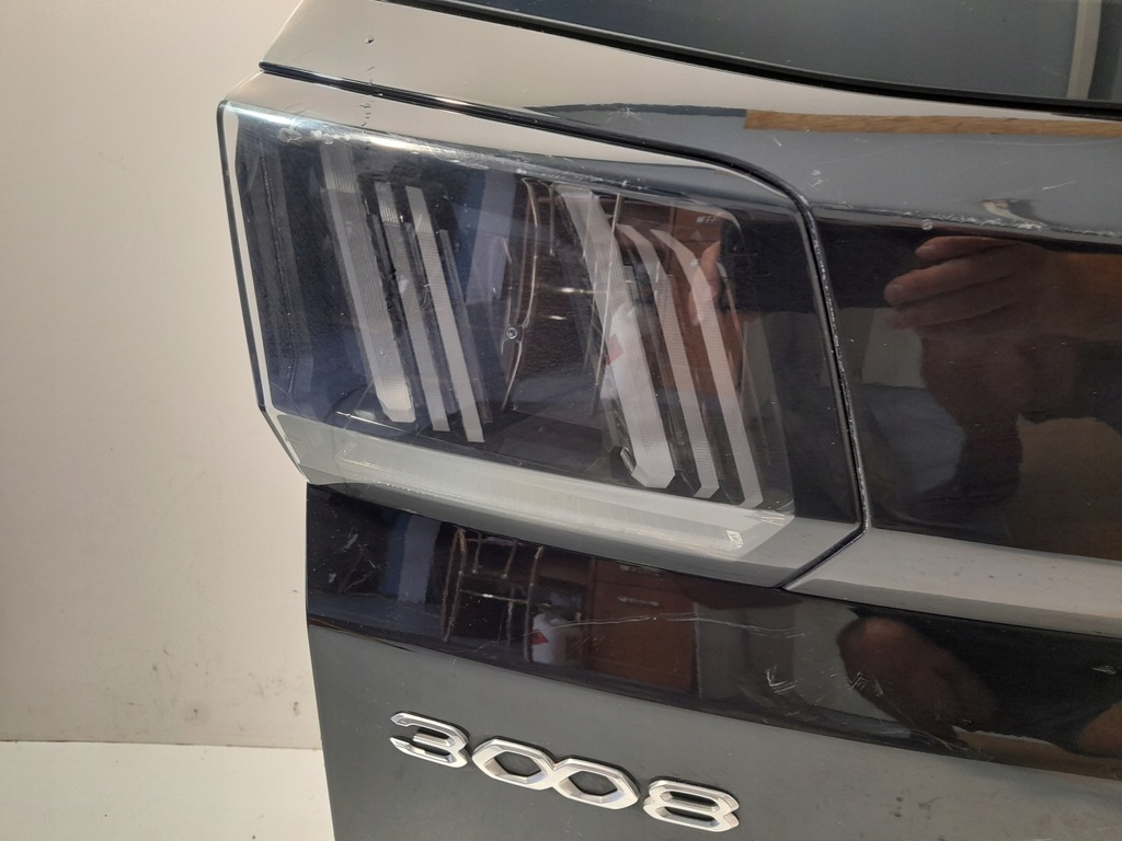 фото №5, Peugeot 3008 ii lift задняя крышка багажника h13