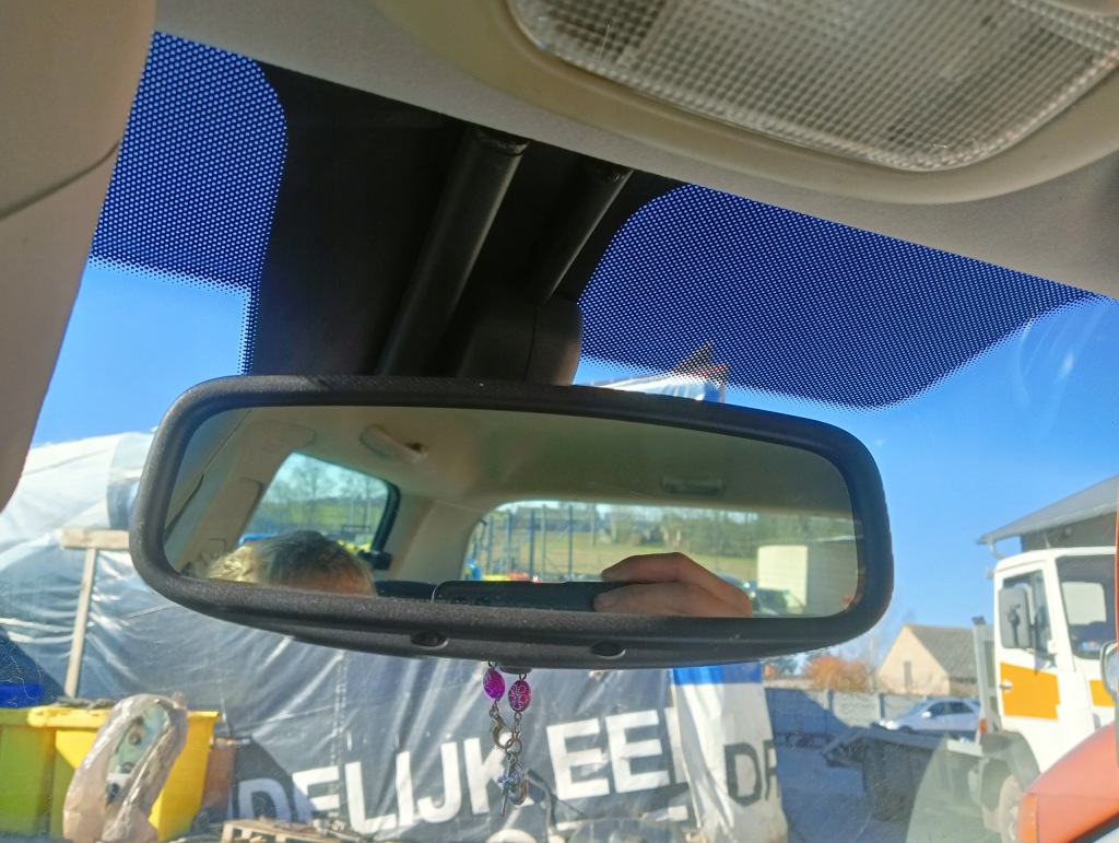 фото №1, Peugeot 307 зеркало заднего вида внутреннее средний