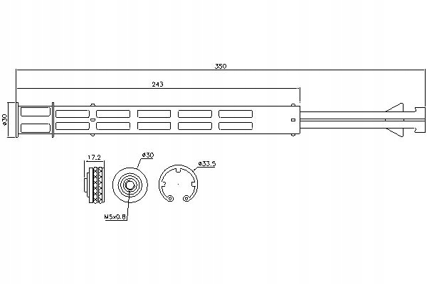 фото №1, Nissens 95358 осушитель, кондиционер