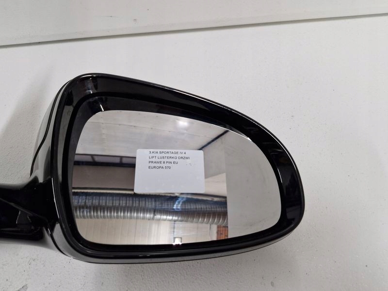 фото №12, Kia sportage iv 4 lift дзеркало двері праве 8 pin eu europa