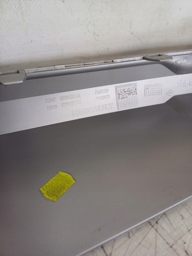 фото №9, Молдинг спойлер бампера перед renault captur ii 19-