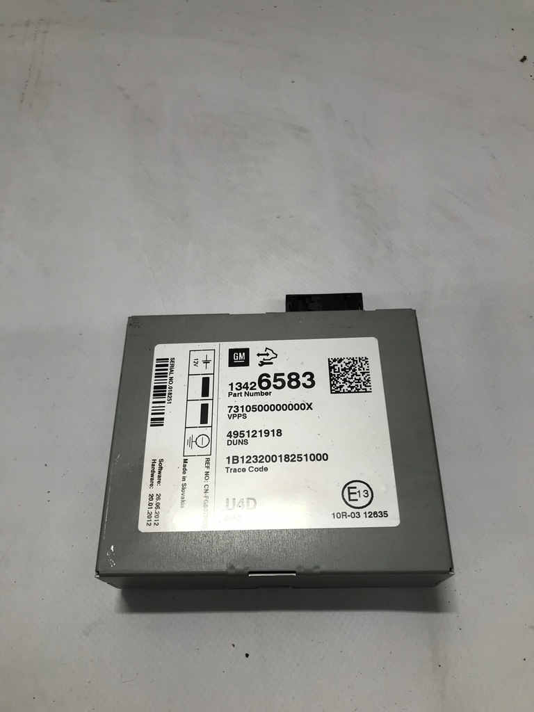 фото №1, Модуль блок управления opel mokka 12- 1.7 cdti