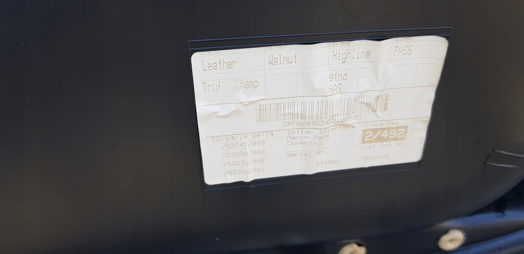 фото №5, Сиденье пассажира jaguar xf 2010r. электрический подогреваемый кожа eu m