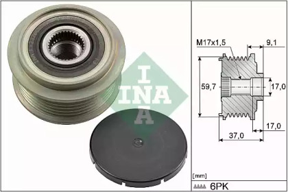 Купити Зчеплення генератора mazda ina 535003510 зчеплення