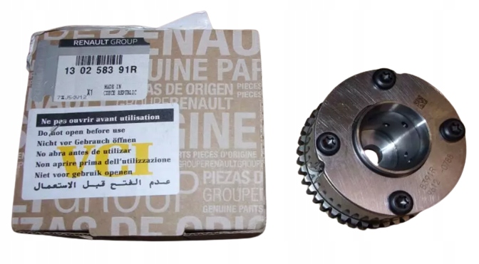 фото №1, Nowe оригінальні колесо змінних faz розподільного валу renault clio v 130258391r