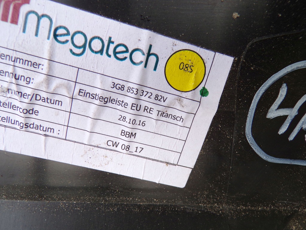 фото №5, Молдинг порог правая 3g8853372 vw arteon