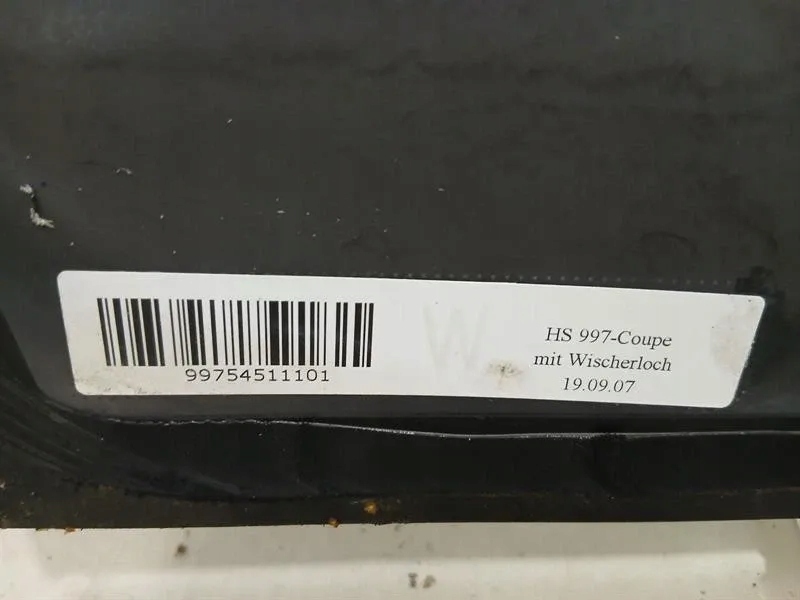 Porsche 911 997 стекло задняя 99754591103 стекло задняя купе с дворник задний с Разборки