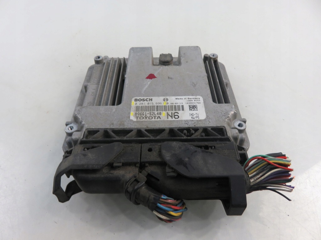 фото №10, Блок управления toyota urban cruiser 1.4 d-4d 89661-52l40 0281015696