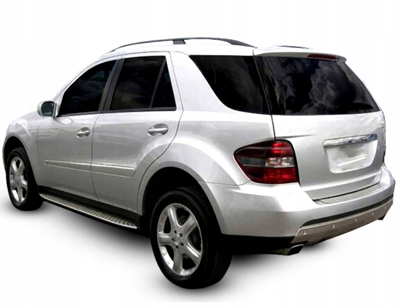 фото №2, Пороги пороги бічний mercedes ml w164 хром