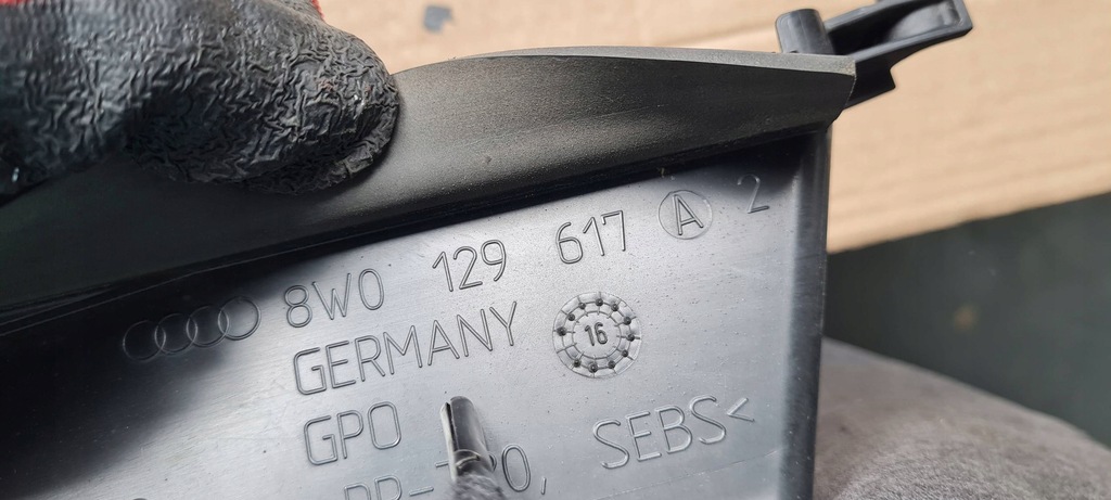 фото №8, S4 b9 8w a4 впуск воздуховод воздуха 3.0 tfsi 8w0129617a