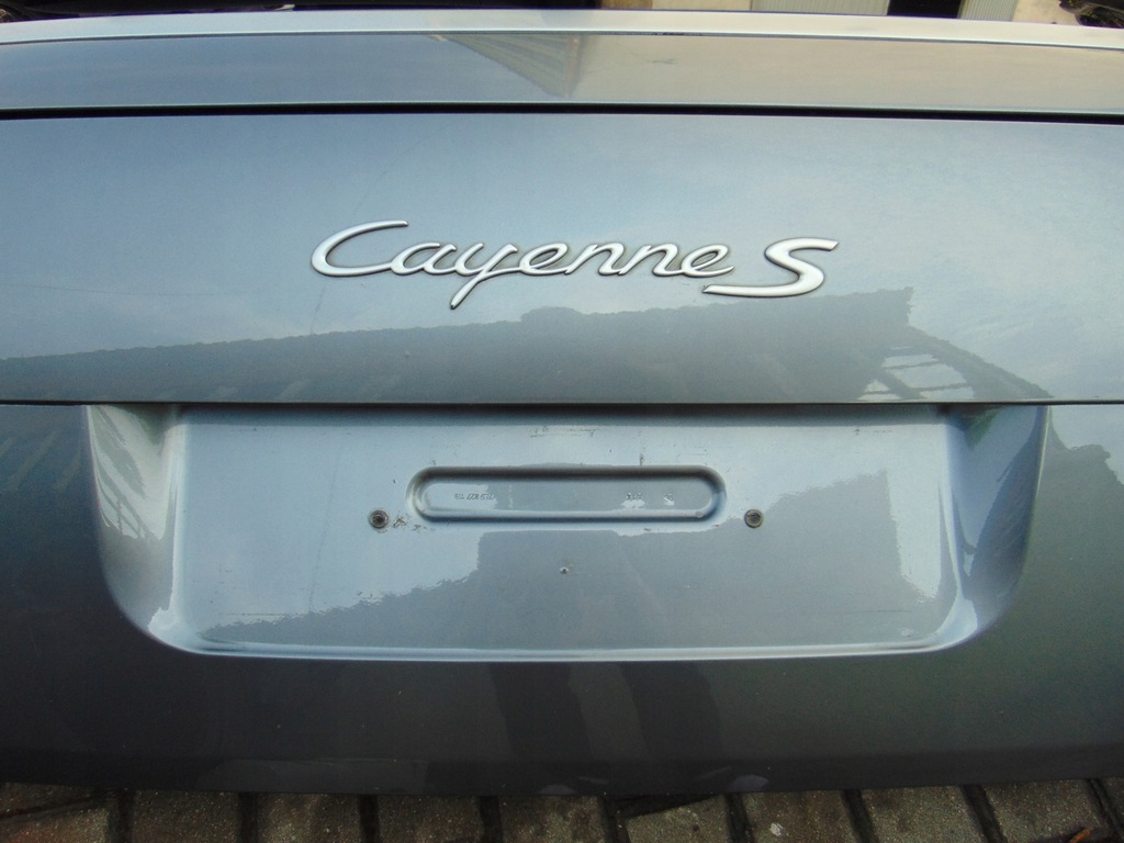 фото №8, Комплектная крышка багажника багажника porsche cayenne s i ld7z