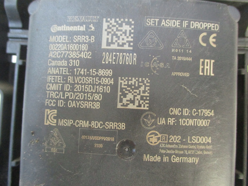 фото №4, Renault captur ii радар датчик датчик мертвого pola 19-24 rok 284e78760r