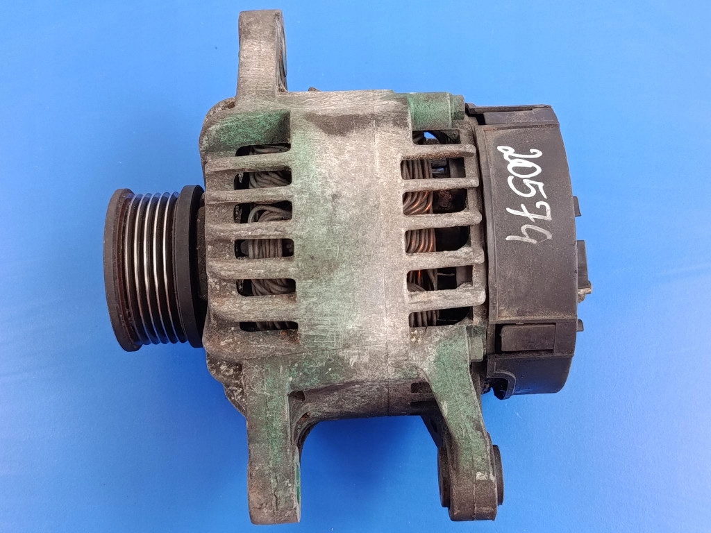 фото №4, Fiat idea i .9jtd генератор 46782213 denso 150a перевірений