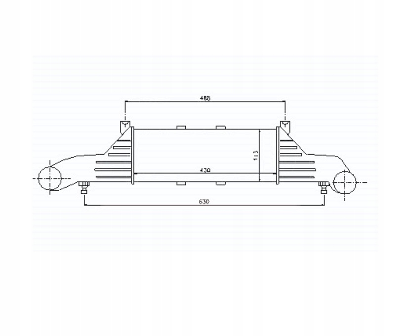 Купить Интеркулер mercedes benz c-kl w202 06.93-