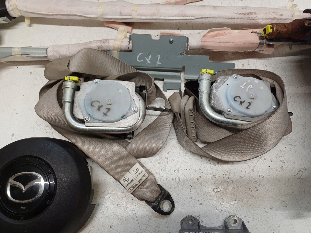 фото №6, Mazda cx-7 cx7 подушка подушка безопасности ремни шторки безопасности модуль eh1457k30a