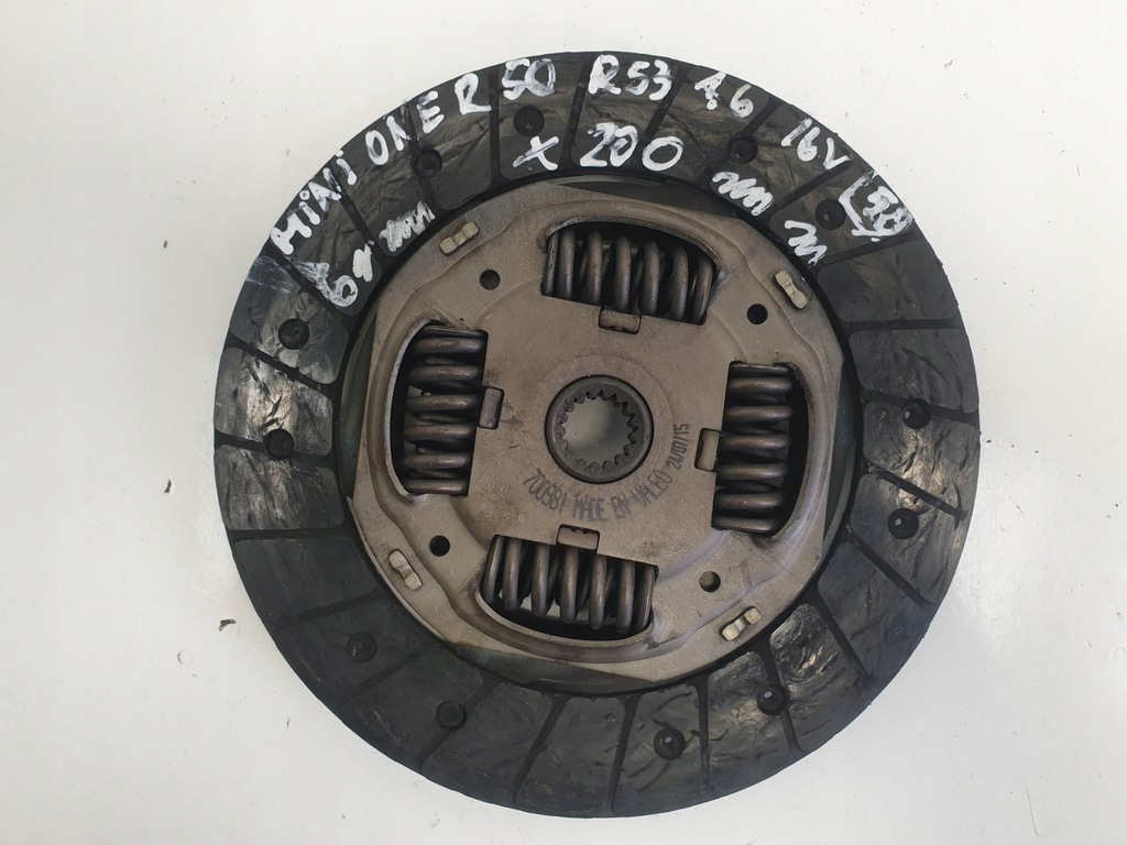 фото №5, Mini one r50 r53 1.6 16v зчеплення диск притиск