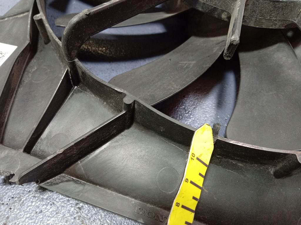 фото №8, Honda cr-v iii 2.2 i-dtec вентилятор радіатора