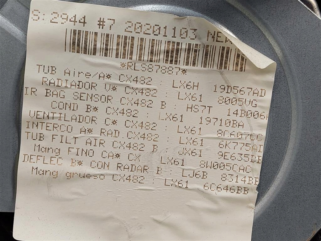 Ремень передний усилитель kuga mk3 1,5tdci радиатор вентилятор комплект 20- Доставка