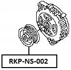 Купить Сцепление генератора nissan primera p12 2.0 2001-