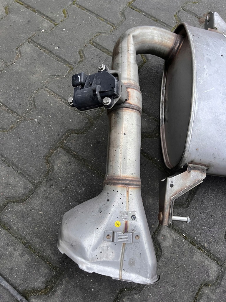 фото №6, Гаситель конечный выхлоп bmw x3 g01 8487184 повреждённый