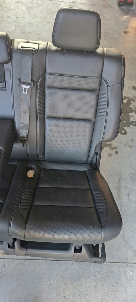 фото №6, Jeep grand cherokee trackhawk 16-21 заднє сидіння сидіння czarna шкіра