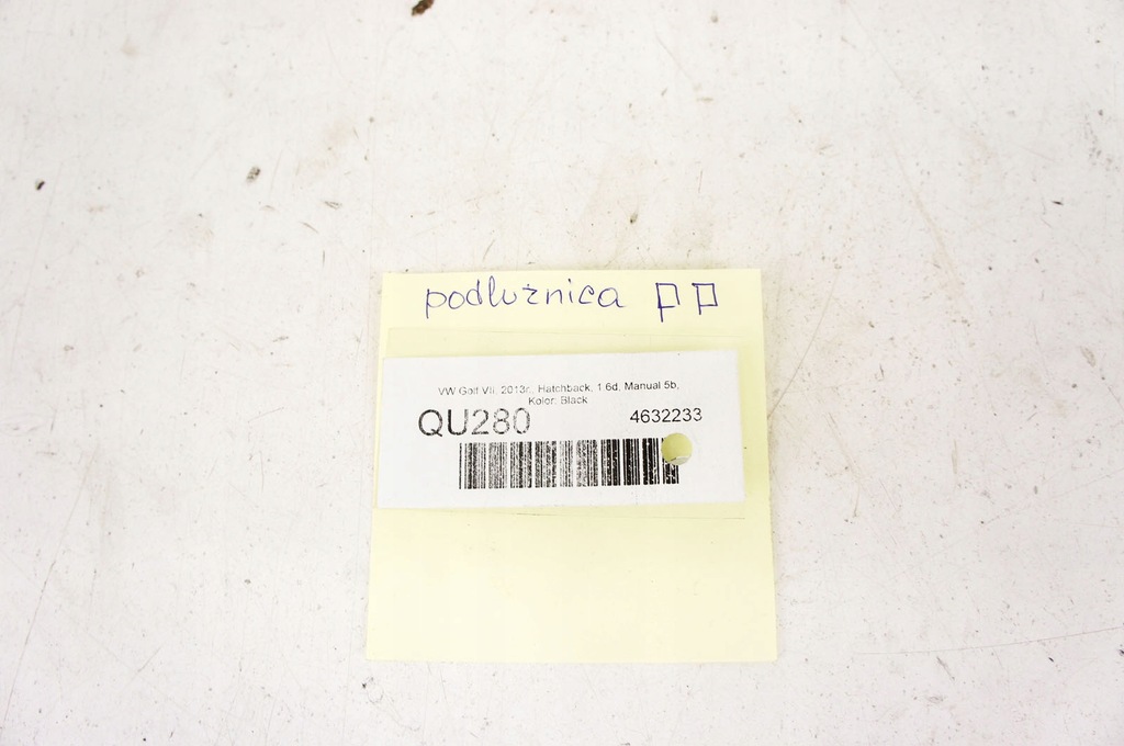 фото №7, Qu280 vw golf vii лонжерон правый перед