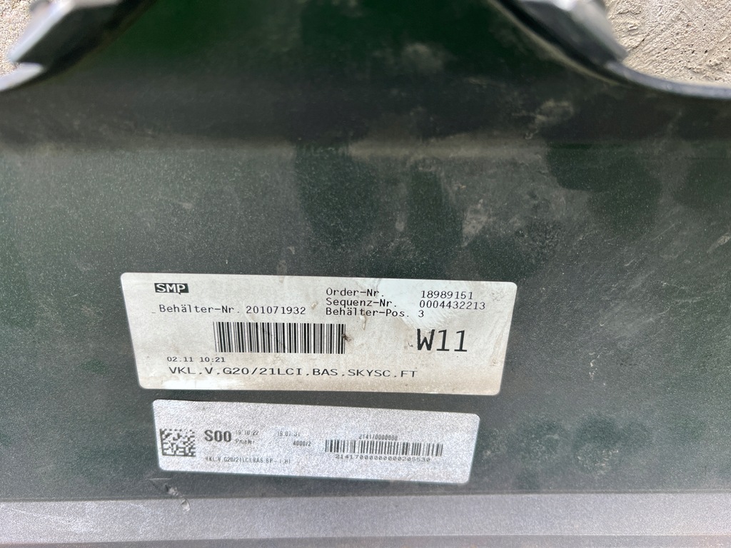 фото №10, Bmw 3 g20 lci lift бампер перед