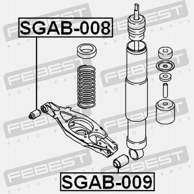 фото №6, Втулка тяга задняя