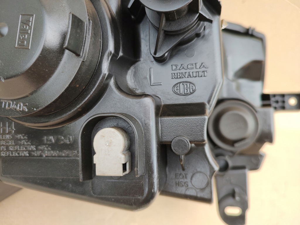 фото №10, Фара лампа передняя перед левая dacia sandero ii logan 260608494r euro