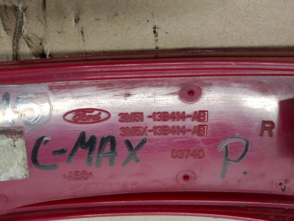 фото №10, Лампа відбивач правий задня ford c-max mk1 lift