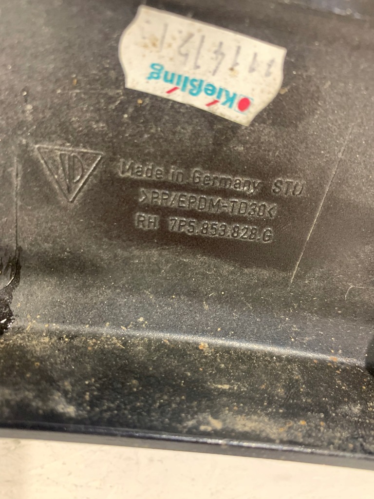 фото №9, Молдинг крыла porsche cayenne 7p5 gts правый задняя